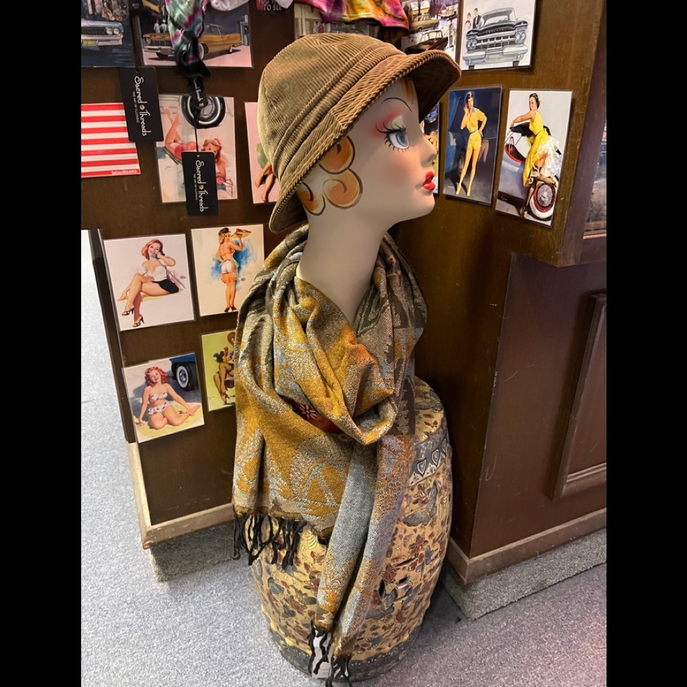Brown Cordory Hat